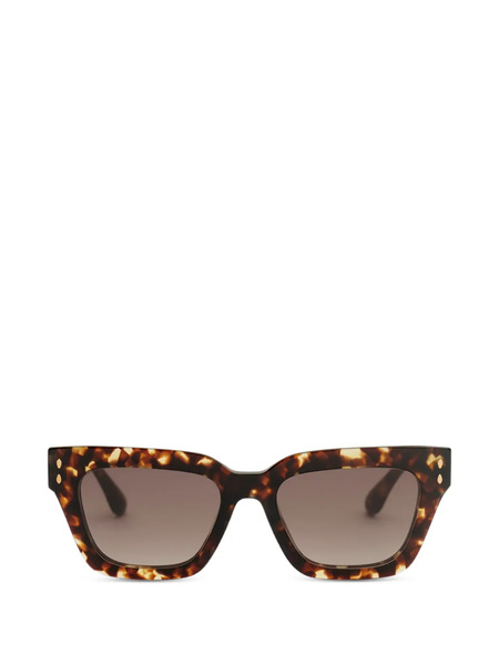  Isabel Marant Carmy-gd Square-frame Sunglasses - Brown 