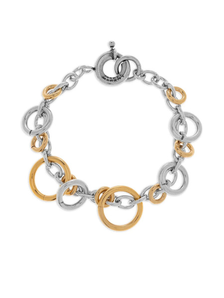  Isabel Marant Chain Ring Bracelet - Silver 