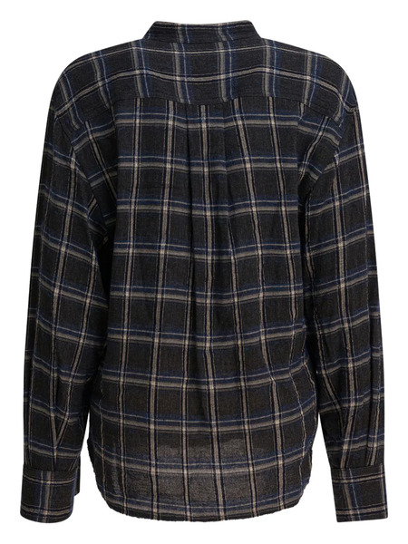  Isabel Marant Check-pattern Blouse - Black 