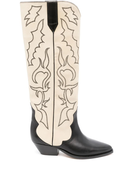  Isabel Marant Denvee 40mm Boots - Neutrals 