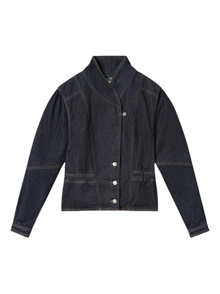  Isabel Marant Dolie Button Jacket - Blue 
