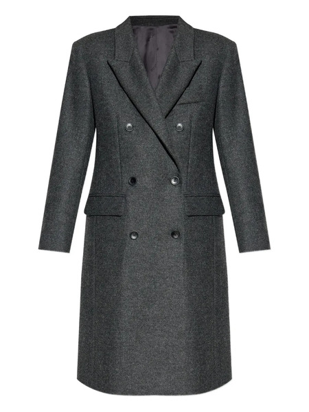  Isabel Marant Double-breasted Wool Coat - Grey 