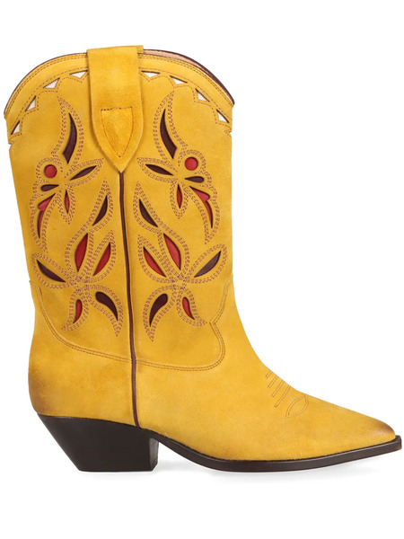  Isabel Marant Duerto Cowboy Boots - Yellow 