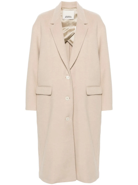  Isabel Marant Efezia Coat - Neutrals 