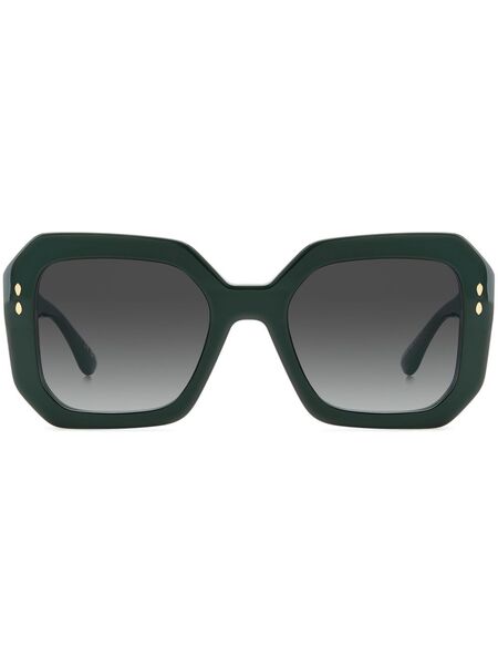  Isabel Marant Eyewear 0190gs Square-frame Sunglasses - Green 
