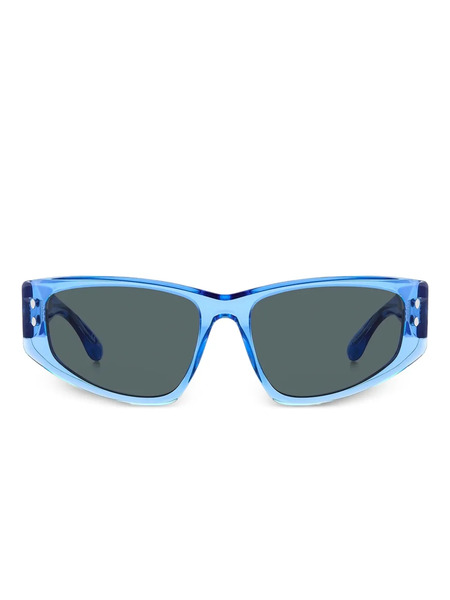 Isabel Marant Eyewear Rectangle-frame Sunglasses - Blue 