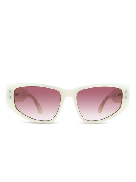  Isabel Marant Eyewear Rectangle-frame Sunglasses - White 