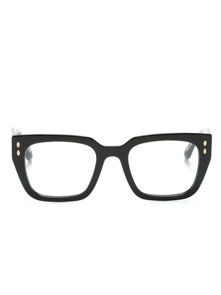  Isabel Marant Eyewear Square-frame Glasses - Black 