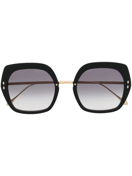  Isabel Marant Eyewear Square-frame Sunglasses - Black 