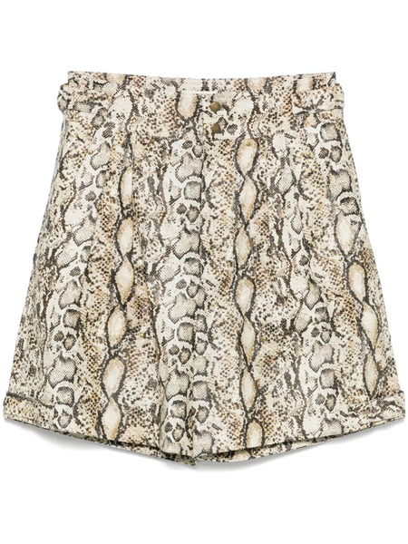  Isabel Marant Felize Shorts - Neutrals 