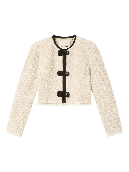  Isabel Marant Gradilia Button Jacket - Neutrals 