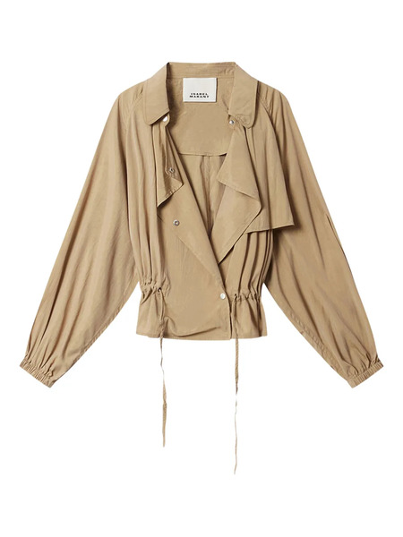  Isabel Marant Gwenola Drawstring Jacket - Neutrals 