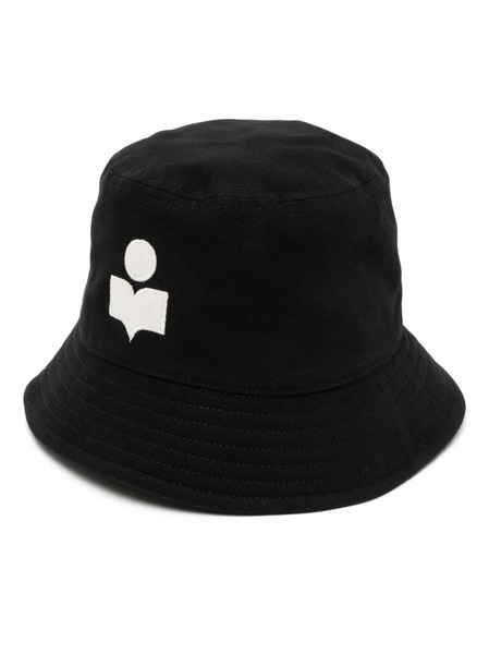  Isabel Marant Haley Embroidered-logo Bucket Hat - Black 