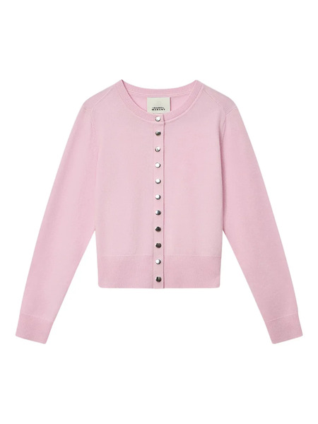 Isabel Marant Idesia Button Cardigan - Pink 