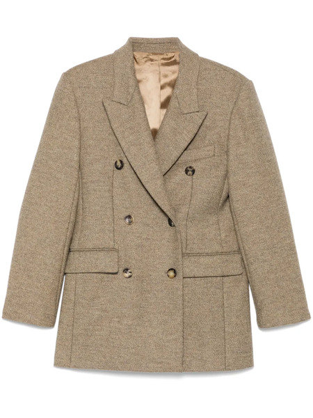  Isabel Marant Isidora Coat - Neutrals 