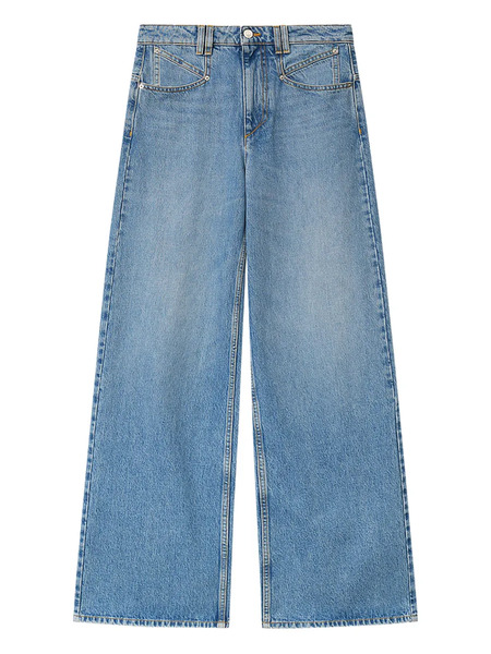  Isabel Marant Lemony Pocket Jeans - Blue 
