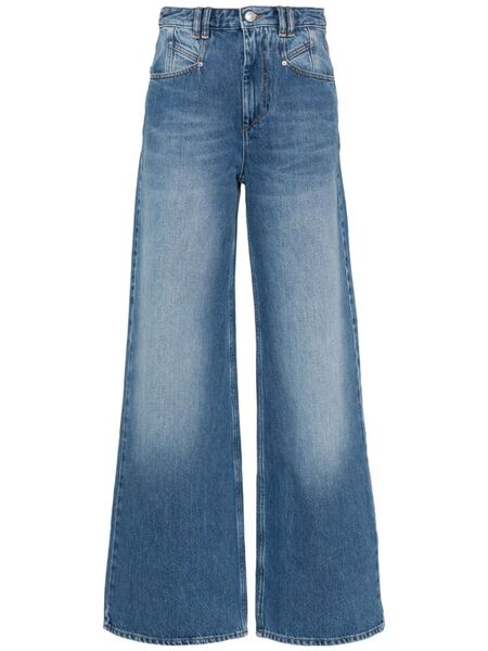  Isabel Marant Lemony Wide-leg Jeans - Blue 
