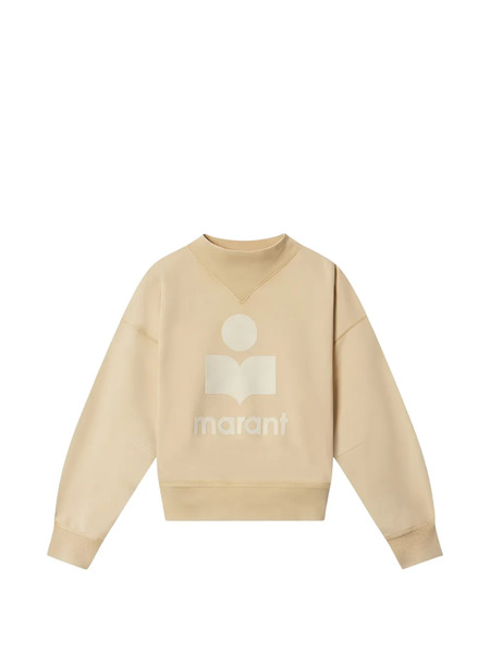  Isabel Marant Logo-print Sweatshirt - Neutrals 