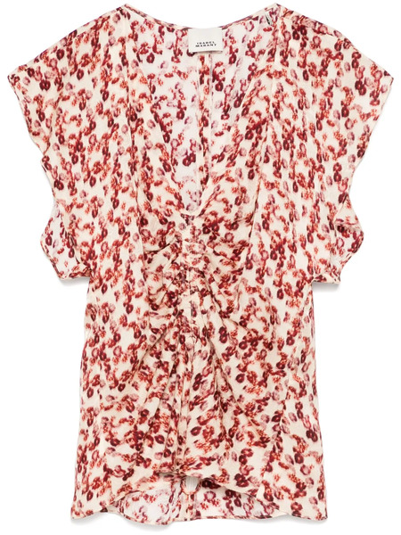  Isabel Marant Lonea Blouse - Neutrals 
