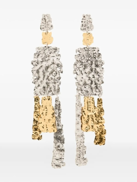  Isabel Marant Long Earrings - Silver 