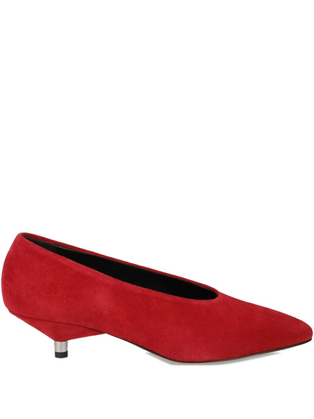  Isabel Marant 45mm Ebisa Pointed-toe Pumps - Red 