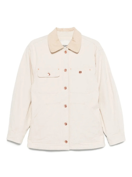  Isabel Marant Ninon Cotton Jacket - Neutrals 