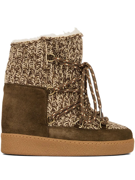  Isabel Marant Nowla Boots - Brown 