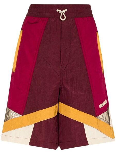  Isabel Marant Panelled Drawstring Basketball Shorts - Red 