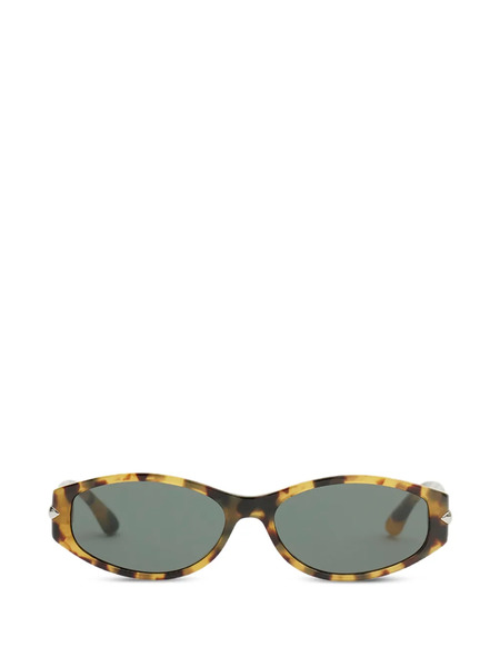  Isabel Marant Pixa-gd Oval-frame Sunglasses - Brown 