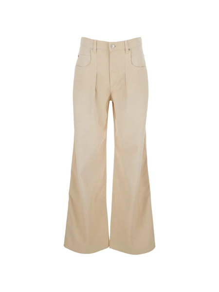  Isabel Marant Pleated Jeans - Neutrals 