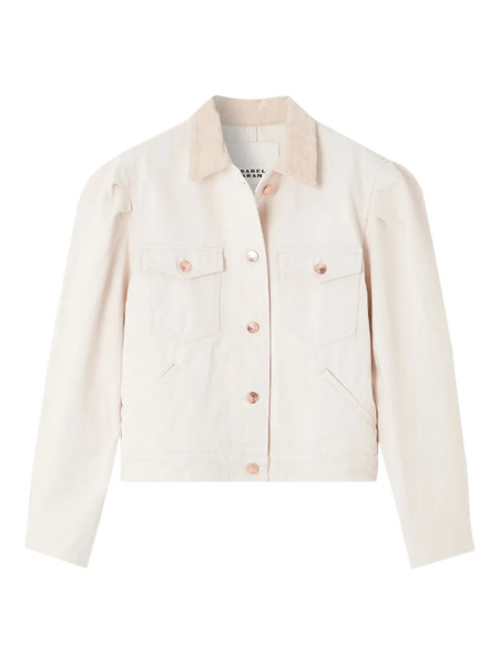  Isabel Marant Puffed-sleeve Pocket Jacket - Neutrals 