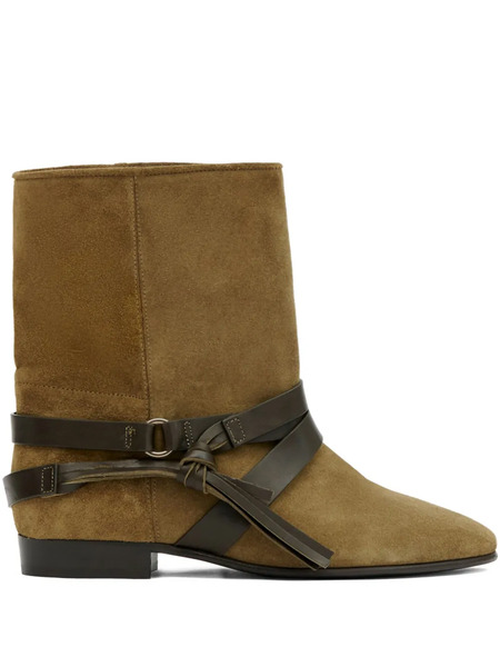  Isabel Marant Rejen Strap Boots - Brown 