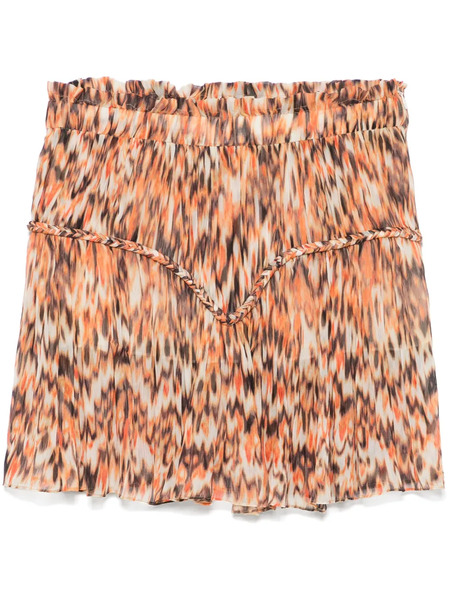  Isabel Marant Roumi Mini Skirt - Orange 