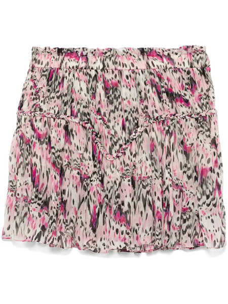  Isabel Marant Roumi Mini Skirt - Pink 