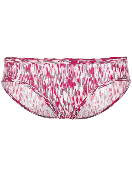  Isabel Marant Salika-print Bikini Briefs - Pink 