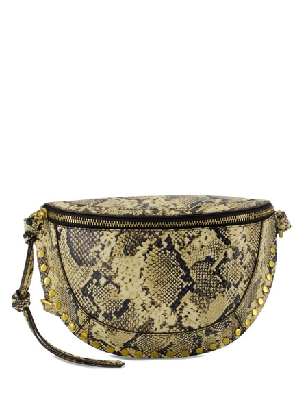  Isabel Marant Snake-pattern Belt Bag - Green 