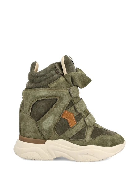  Isabel Marant Touch-strap Sneakers - Green 