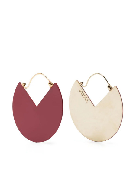  Isabel Marant 90º Two-tone Drop Earrings - Gold 