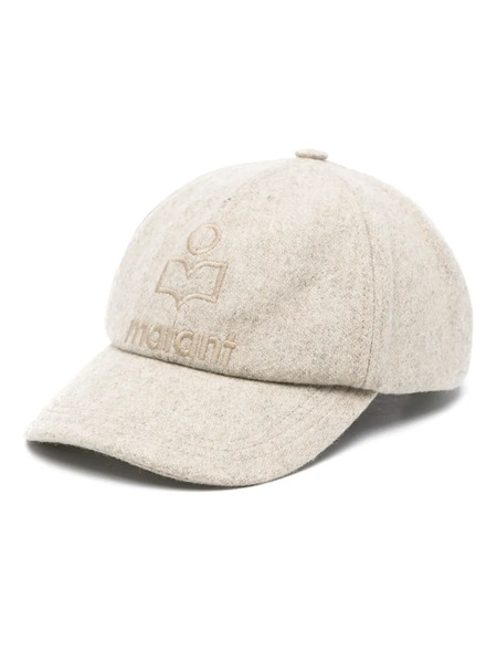  Isabel Marant Tyron Embroidered-logo Cap - Neutrals 
