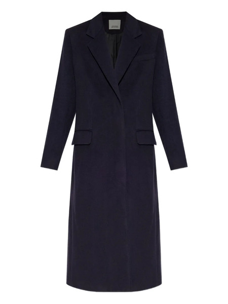  Isabel Marant Virgin Wool Coat - Blue 