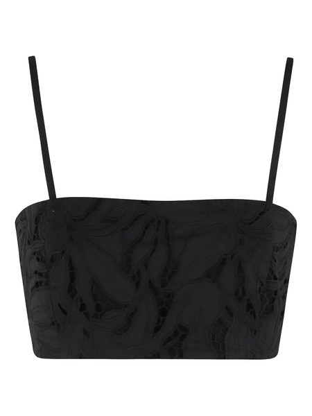  Isabelle Blanche Cotton Top - Black 