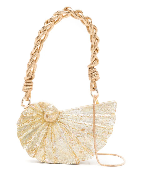  Isla Alana Braided-strap Shoulder Bag - Yellow 