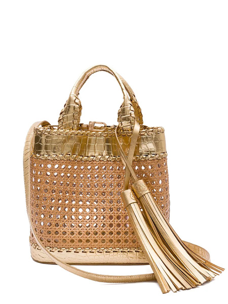  Isla Medium Tassels Tote Bag - Neutrals 