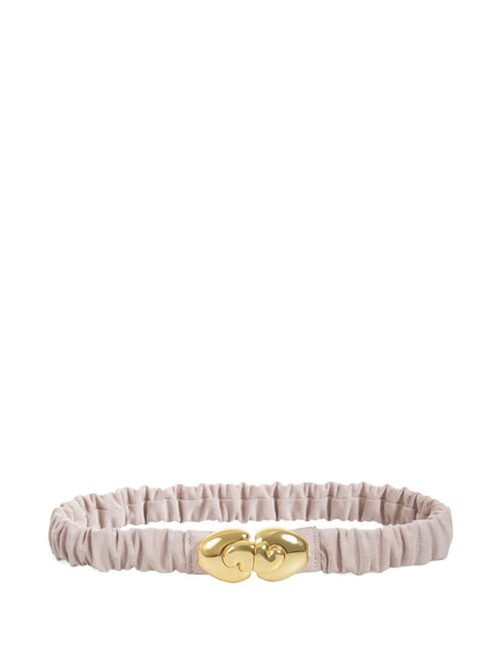  Isolda Caju Buckle Elasticated Belt - Neutrals 