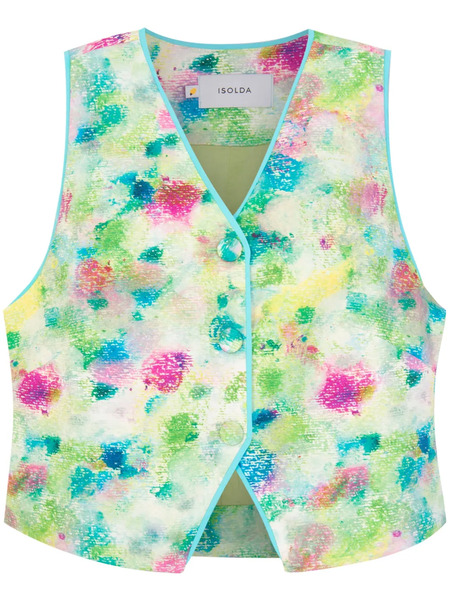  Isolda Musgo Waistcoat - Green 