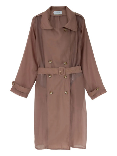  Isolda Oásis Buttoned Belted Coat - Brown 