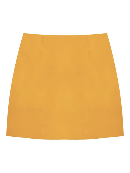  Isolda Pockets Skirt - Yellow 