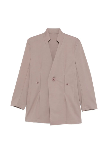  Issey Miyake Button-fastening Single-breasted Blazer - Neutrals 