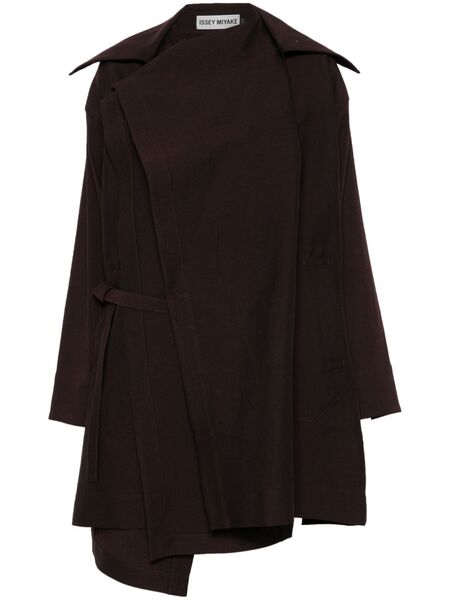  Issey Miyake Enclothe Coat - Brown 