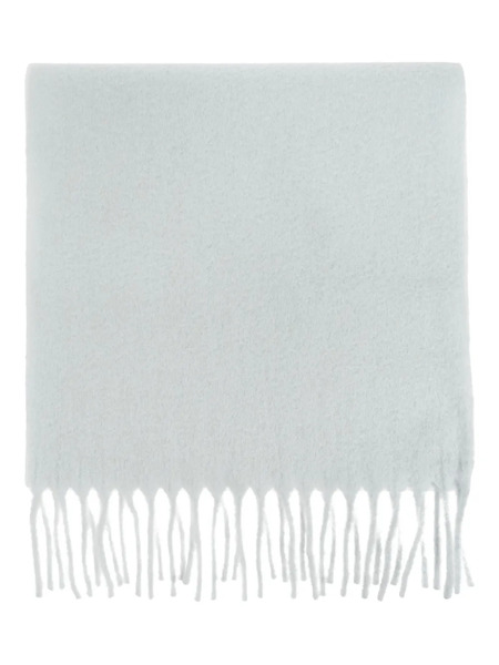  Issey Miyake Fringed Scarf - Blue 